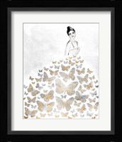 Fluttering Gown I Framed Print