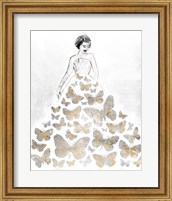 Fluttering Gown II Fine Art Print