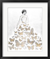 Fluttering Gown II Fine Art Print