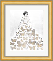 Fluttering Gown II Fine Art Print