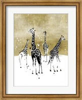 Spotted Giraffe I Fine Art Print