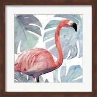 Flamingo Splash I Fine Art Print