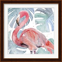 Flamingo Splash II Fine Art Print