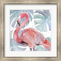 Flamingo Splash II Fine Art Print