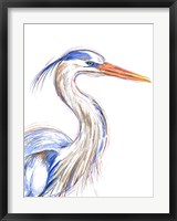 Heron's Glance I Fine Art Print