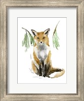 Snowy Fox I Fine Art Print