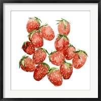 Strawberry Picking I Fine Art Print