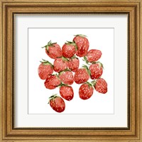 Strawberry Picking II Fine Art Print