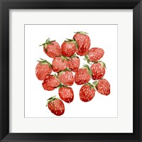 Strawberry Picking II Framed Print