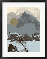 Pop Art Mountain I Fine Art Print