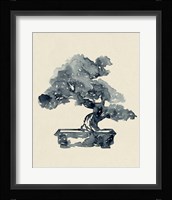 Indigo Bonsai II Framed Print