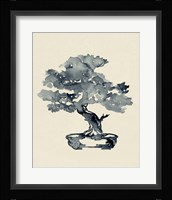 Indigo Bonsai III Framed Print