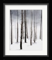 Hazy Winter Walk II Fine Art Print