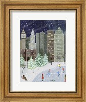 Christmas in the City I Fine Art Print