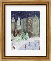 Christmas in the City I Fine Art Print