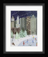 Christmas in the City I Fine Art Print