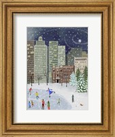 Christmas in the City II Fine Art Print