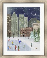 Christmas in the City II Fine Art Print