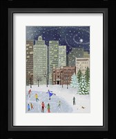 Christmas in the City II Fine Art Print