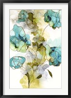 Flower Facets II Framed Print