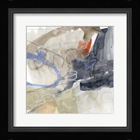Abstract Coordinates II Framed Print