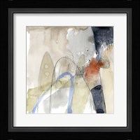 Abstract Coordinates IV Framed Print