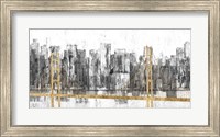 Golden Bridge Panorama Fine Art Print