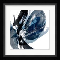 Blue Exclusion III Framed Print