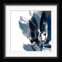 Blue Exclusion IV Framed Print