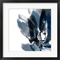 Blue Exclusion IV Framed Print