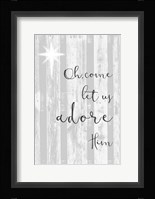 Blessed Christmas I Framed Print
