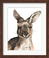 Kangaroo Portrait I Fine Art Print