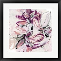 Fuchsia Floral II Framed Print