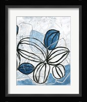 Blue Lanterns IV Framed Print