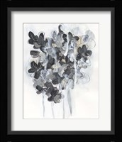 Monochrome Flora I Framed Print
