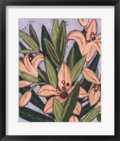 Island Lily I Framed Print