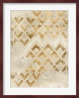 Deco Pattern in Cream II Fine Art Print