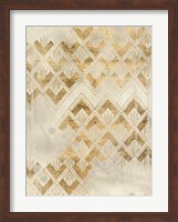 Deco Pattern in Cream II Fine Art Print