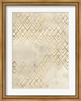 Deco Pattern in Cream IV Fine Art Print