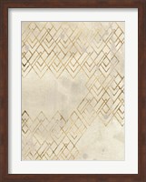 Deco Pattern in Cream IV Fine Art Print