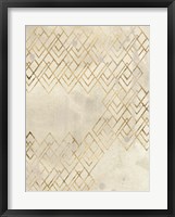 Deco Pattern in Cream IV Fine Art Print