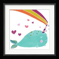 Happy Narwals III Fine Art Print