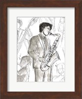 Jazz Sketchbook I Fine Art Print
