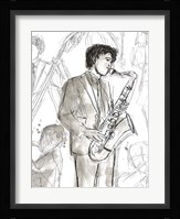 Jazz Sketchbook I Fine Art Print
