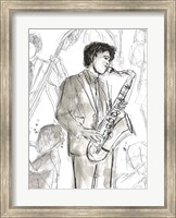 Jazz Sketchbook I Fine Art Print