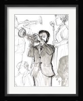 Jazz Sketchbook II Fine Art Print