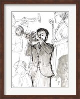 Jazz Sketchbook II Fine Art Print