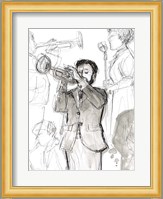 Jazz Sketchbook II Fine Art Print