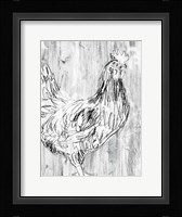 Barnwood Flock I Framed Print