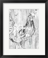 Barnwood Flock I Framed Print
